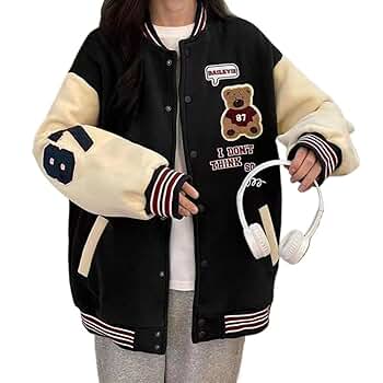 【BAON】[unisex] Toemin Nylon Over Varsity Jumper BAON】[unisex] Toemin Nylon Over Varsity Jumper